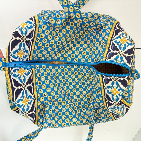 Vera Bradley Travel Set Duffle Bag Cosmetic Pouch Wallet Riviera Classic Excel! - Picture 7 of 16
